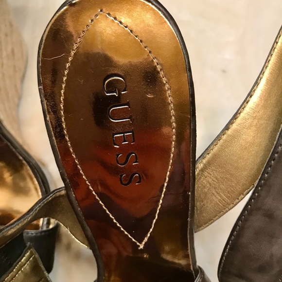 QUESS Jute Wedge Size 8 - Picture 4 of 7